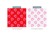 Love Heart Candy Seamless Pattern, a Pattern Graphic by MelanthaGraphics (Thumbnail 2 of 5)