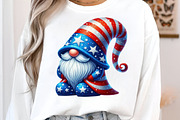 Patriotic Gnome Clipart Independence, an Illustration by Designworld (Thumbnail 2 of 7)