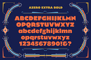 Azero Font Family, a Sans Serif Font by Mysterylab Designs (Thumbnail 2 of 9)
