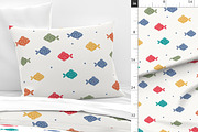 Nautical Fish Playful Collection, a Pattern Graphic by Naty Art (Thumbnail 6 of 12)