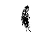 Boho Tribal Feather Bundle, an Illustration by Designs_River (Thumbnail 20 of 31)