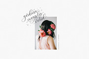 Sangria Script Font, a Script Font by The Styled Script (Thumbnail 5 of 11)