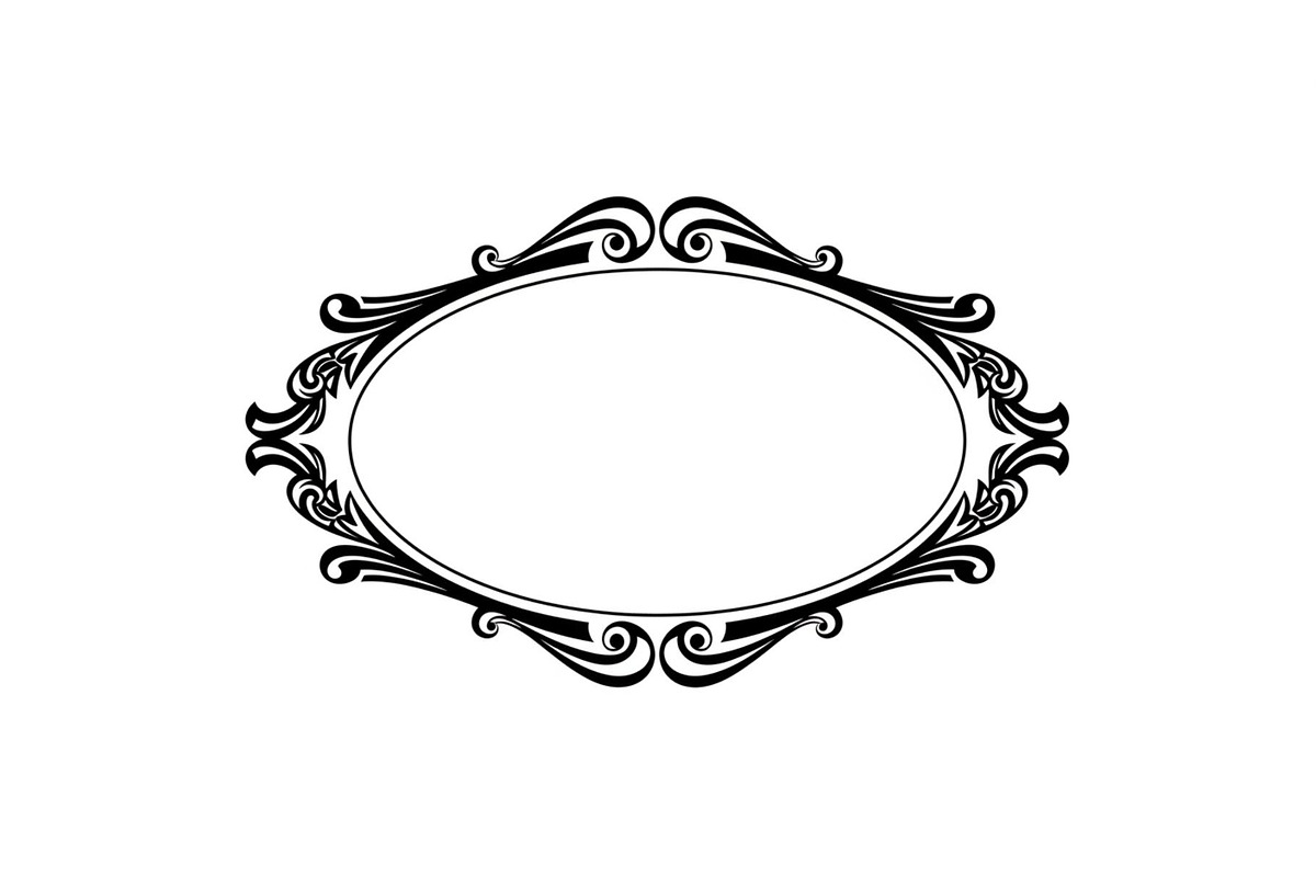 Elegant Oval Ornament Frame Bundle, an Illustration by jahid234 (Photo 14 of 31)