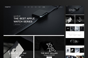 GadgetHub – Electronics Store HTML, a HTML Template by TemplatesJungle