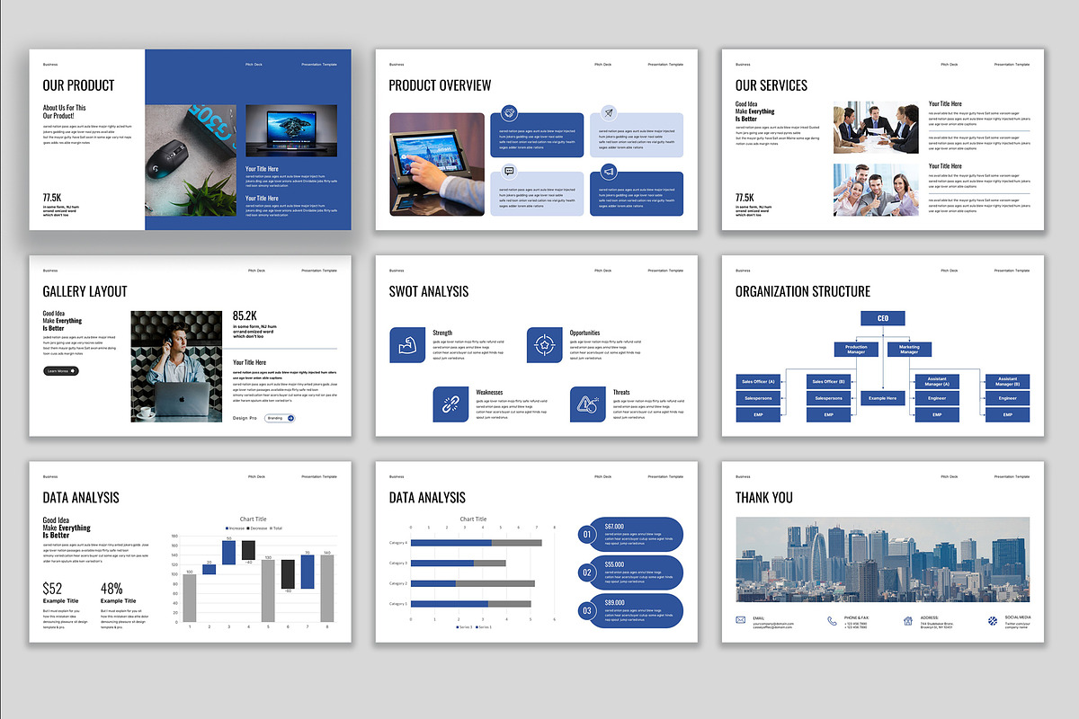 Pitch Deck For Investor Presentation, a Presentation Template by Pradaxa (Photo 4 of 5)