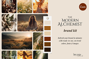 Modern Alchemist Brand Kit Vol 2, a Branding & Logo Template by The Brand Alchemists