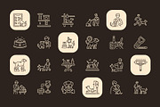 Pet and Veterinary Icon Set, an Outline Icon by Prosymbols (Thumbnail 6 of 8)