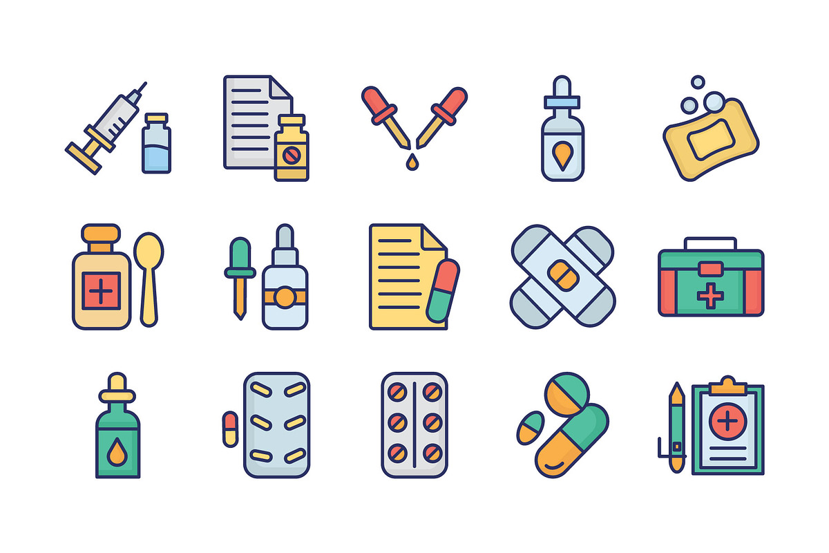 Essential Medical Vector Icons, an Outline Icon by Vector Portal (Photo 4 of 6)