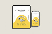 Ipad and Iphone Mockup, an Advertising Mockup by xavier_studio (Thumbnail 3 of 5)