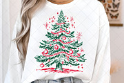 Christmas Line Art Png - Tree PNG, an Illustration by SinaCreation (Thumbnail 2 of 7)