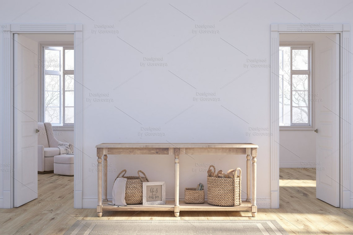 Interior Mockup Farmhouse Bundle PSD, a Household Mockup by Designed By Gorovaya (Photo 8 of 9)