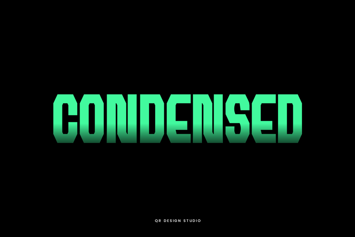 Acrodas - Condensed Display Font, a Sans Serif Font by QR Design Studio (Photo 2 of 10)