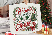 Believe in the Magic of Christmas PN, a Seasonal Illustration by DreamPrint404 (Thumbnail 2 of 6)