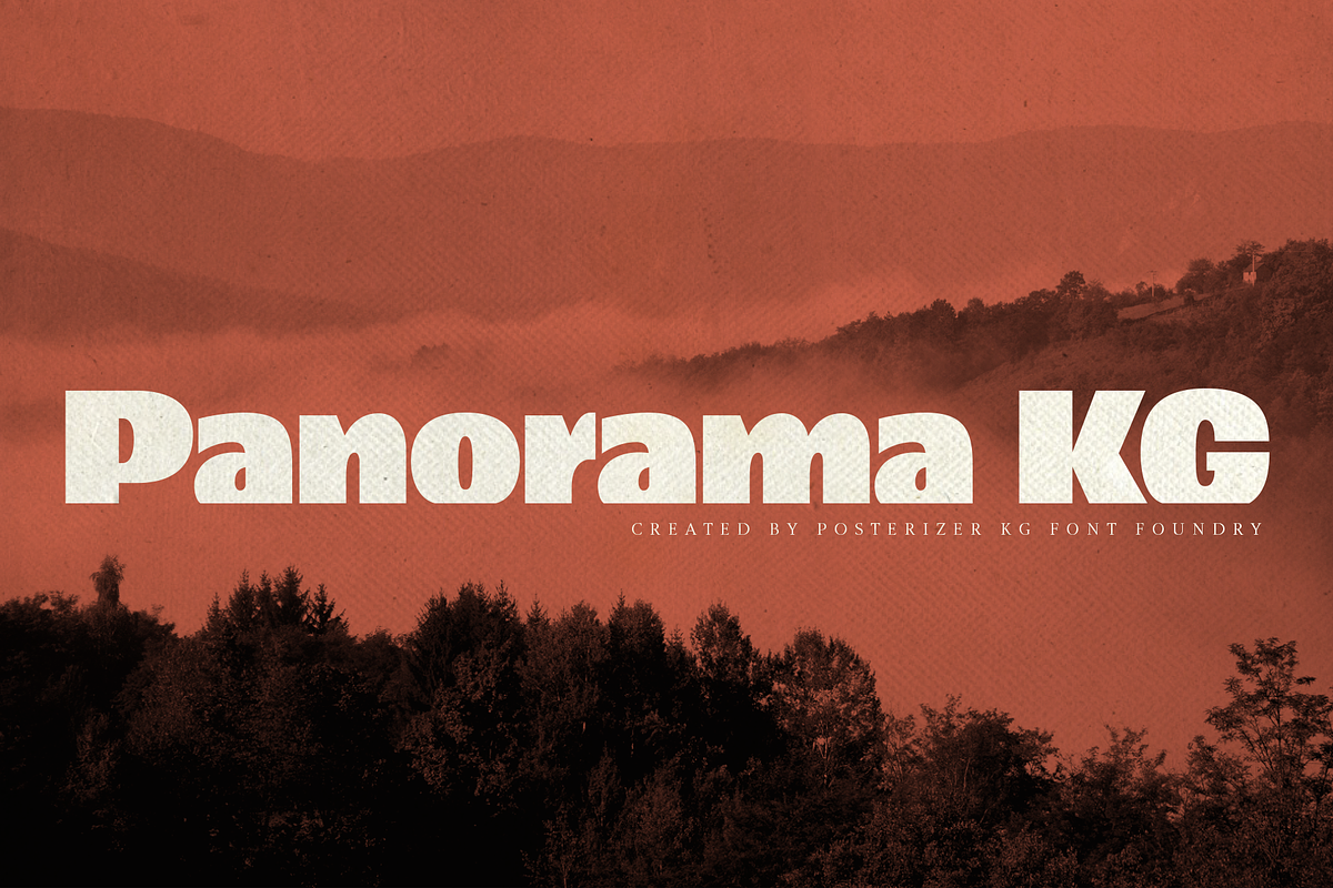 Panorama KG, a Script Font by Posterizer KG (Photo 1 of 7)