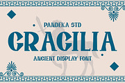 Gragilia - Ancient Greek Font, a Serif Font by Pandeka Studio (Thumbnail 1 of 9)