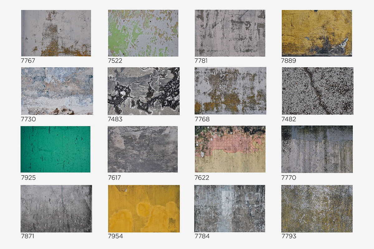 Grunge concrete Texture Pack 01, a Texture Graphic by Dominik Day (Photo 3 of 3)