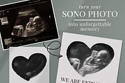 Watercolor ultrasound photomasks, a Layer Style Add-On by BrownLeopard (Thumbnail 3 of 11)