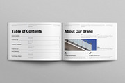 Brand Identity Guidelines Landscape, a Brochure Template by E-Type (Thumbnail 2 of 8)