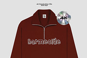 Quarter zip sweatshirt mockup, a Shirt Mockup by Barmecide Mockup Studio (Thumbnail 2 of 3)