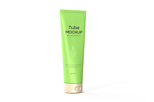 Cosmetic Cream Tube Mockup, a Product Mockup by graphypix