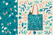 Floral shapes brushes, a Texture Graphic by Natalia Gonzalez (Thumbnail 4 of 6)