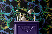Colorful Paint Traces, a Wallpaper Graphic by MalyskaStudio (Thumbnail 10 of 13)