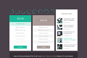 Odessa Web UI Kit, an UI Kit Template by Aqua Design (Thumbnail 4 of 6)
