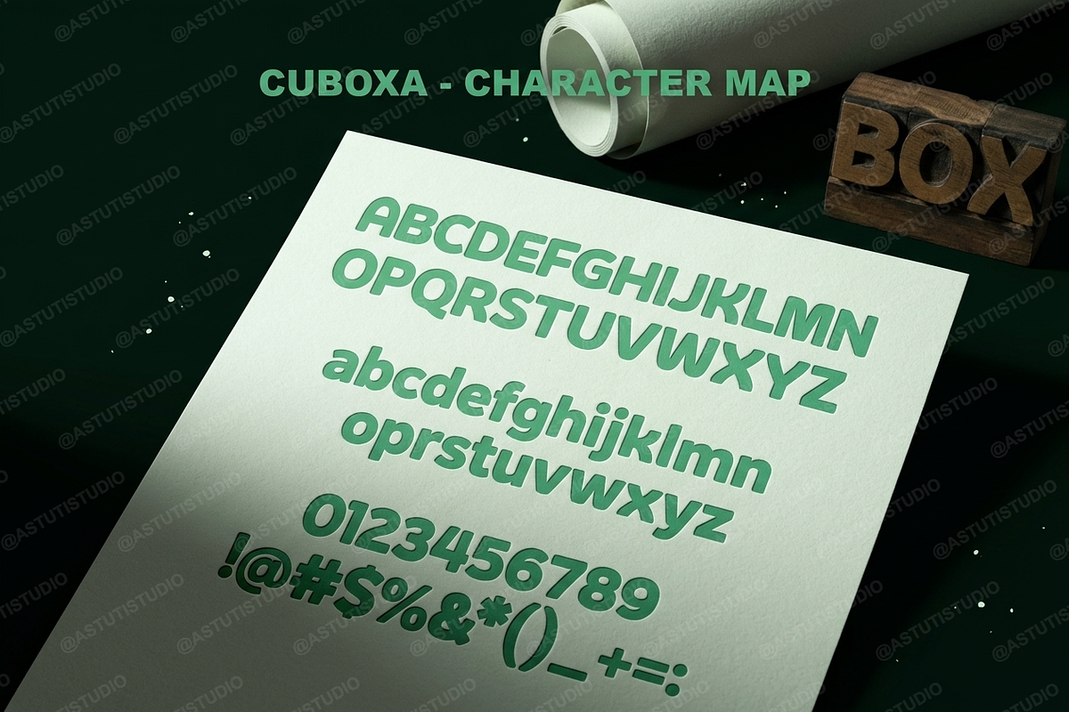 Cuboxa | Modern Elegant Serif Typefa, a Serif Font by Astuti Studio (Photo 3 of 24)