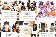 Halloween Mega Bundle 750+, a Seasonal Illustration by PeDe Designs (Thumbnail 5 of 9)
