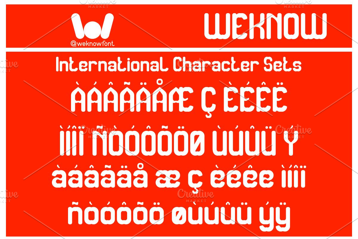 Newton apple font, a Font by weknow (Photo 8 of 8)