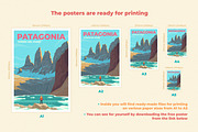 Travel Posters. Part 4., an Illustration by Red Monkey (Thumbnail 3 of 12)