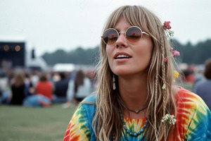 Young woman with flowers., a Beauty & Fashion Photo by MorningStar