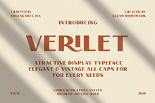 Verilet - Elegant Sans Serif Font