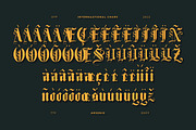 Arsenio Splendid Blackletter, a Blackletter Font by infernostudio3 (Thumbnail 9 of 10)