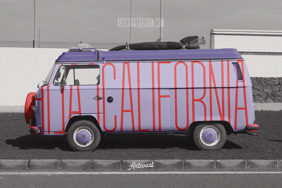 SA Vredina | Thin Ultra Condensed, a Sans Serif Font by Artcoast Std. (Photo 5 of 8)