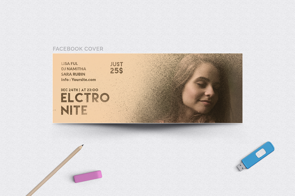 Indie Night Flyer, a Flyer Template by Jaisivakumar (Photo 3 of 5)