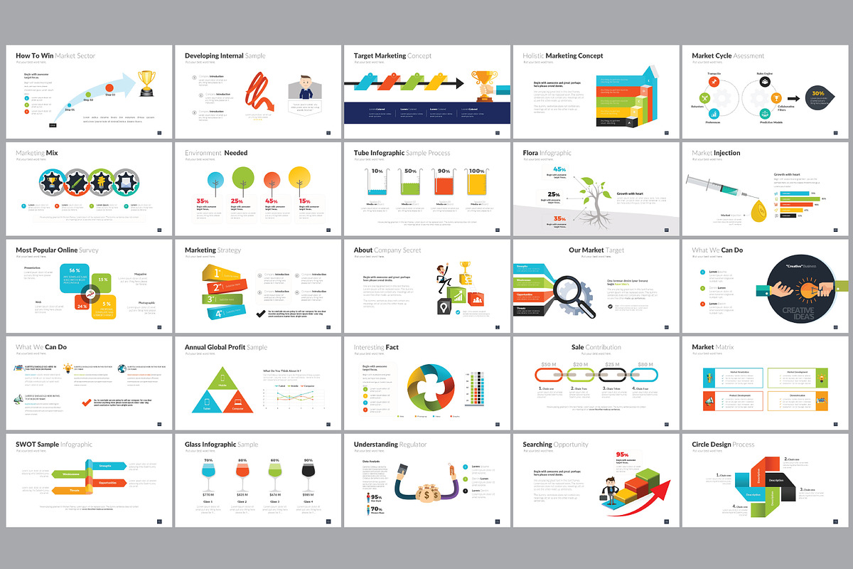 Pixello Presentation Template, a Presentation Template by DesignCorner (Photo 4 of 7)