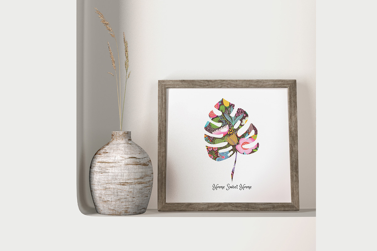 Plant Card Wall Art bundle sets, a Decorative Illustration by ARTOZEN DIGITAL (Photo 3 of 13)