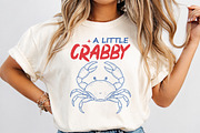 Crabby But Cute PNG, Trendy Beach, a Seasonal Illustration by Libby Wishes (Thumbnail 2 of 5)