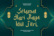 Hari Raya, a Handwritten Font by Rahagita Studio (Thumbnail 5 of 9)
