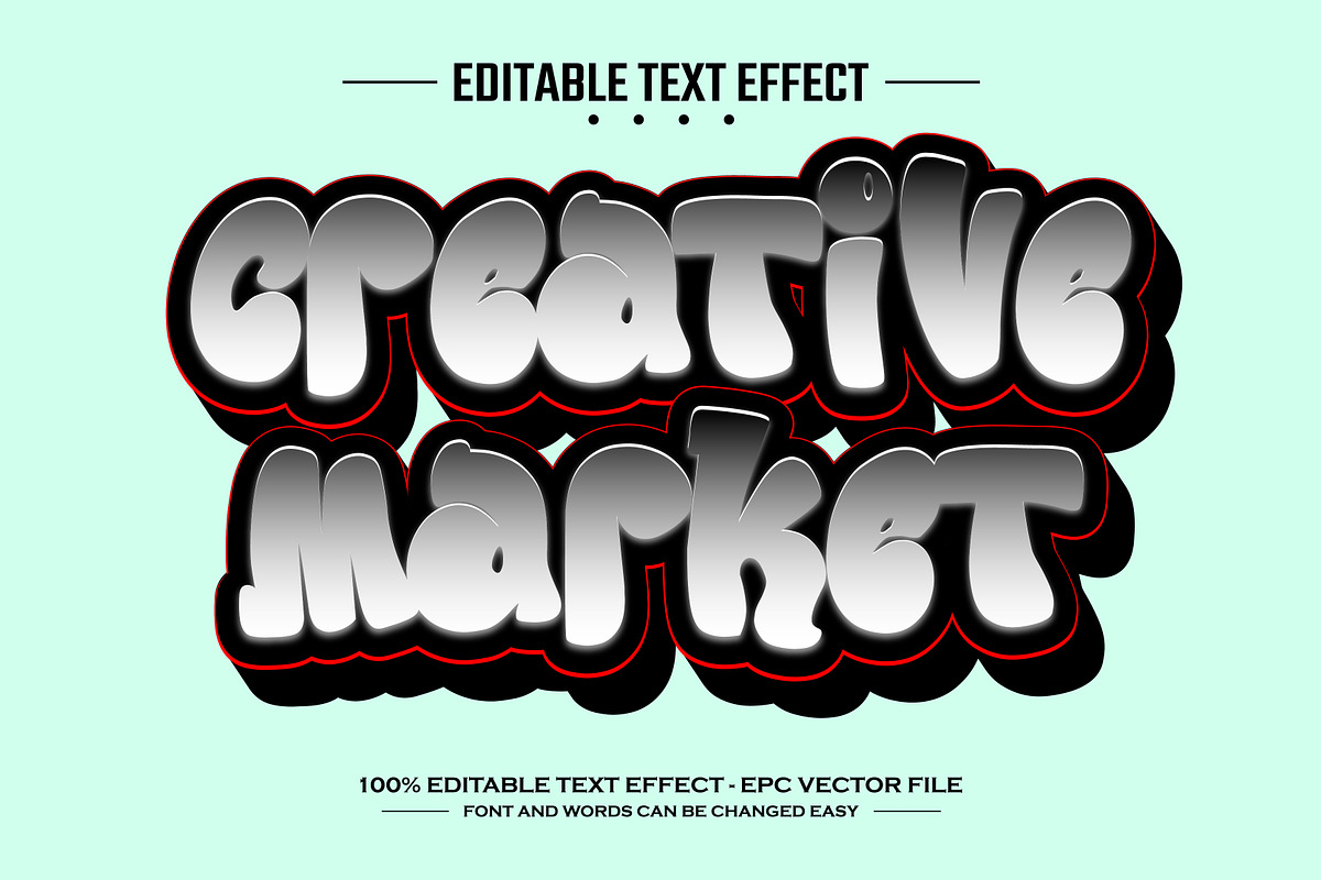 Certain editable vector text effect, a Layer Style Add-On by nicemorning (Photo 3 of 3)