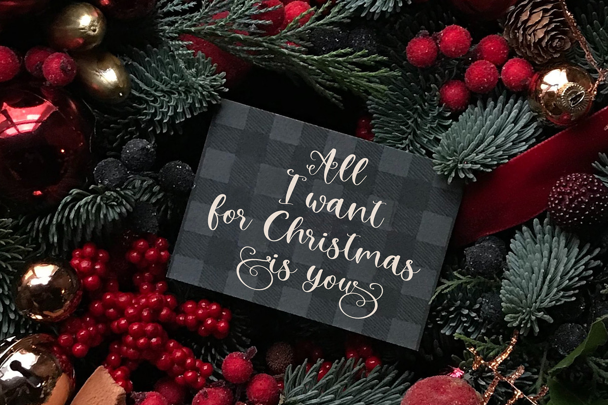 Winter Time. Decorative Script Font, a Script Font by CallMeStasia (Photo 9 of 13)