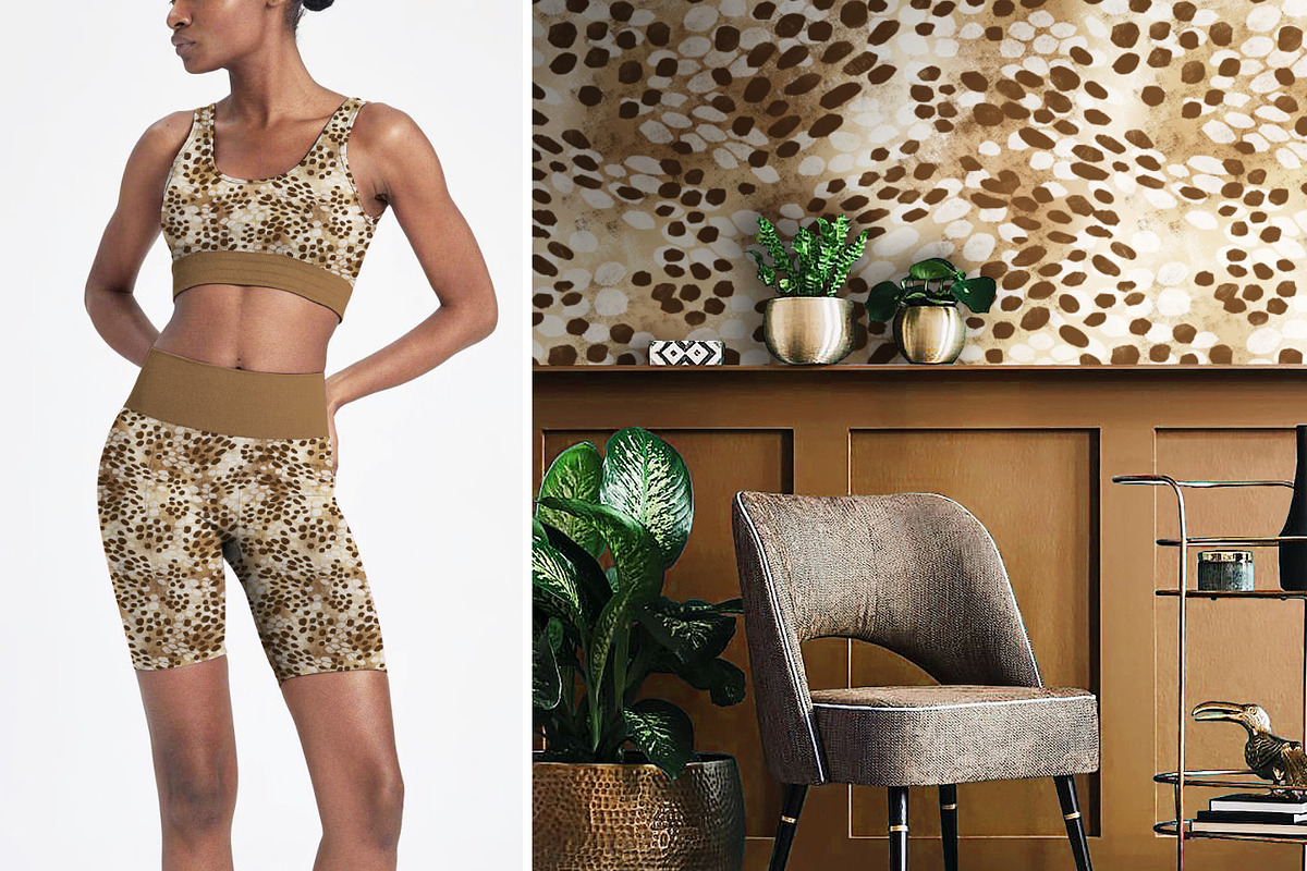Earthy Neutral Snake Skin Pattern, a Pattern Graphic by Gullenda (Photo 6 of 6)