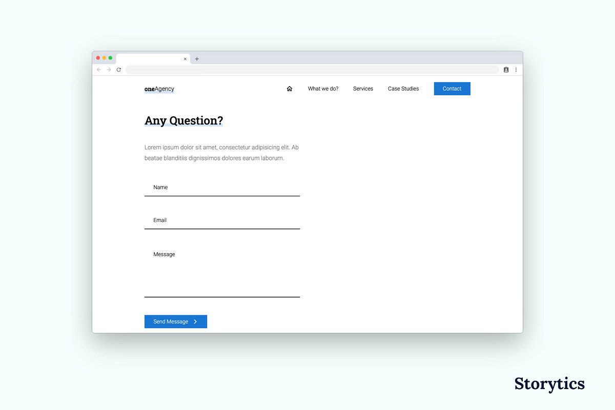 OneAgency - Portfolio, a HTML Template by Storytics (Photo 5 of 7)