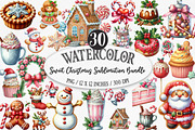 Sweet Christmas Sublimation Bundle, an Illustration by Designking (Thumbnail 1 of 5)