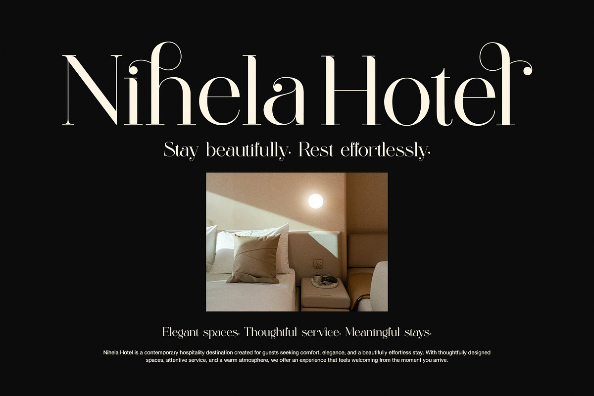 Aldiner Elegant Serif Font, a Serif Font by Perfectype (Photo 2 of 8)