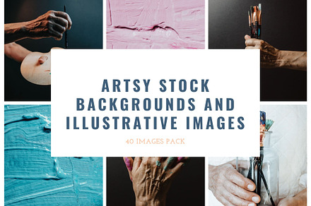 40 Art Images Bundle- Stunning Moody