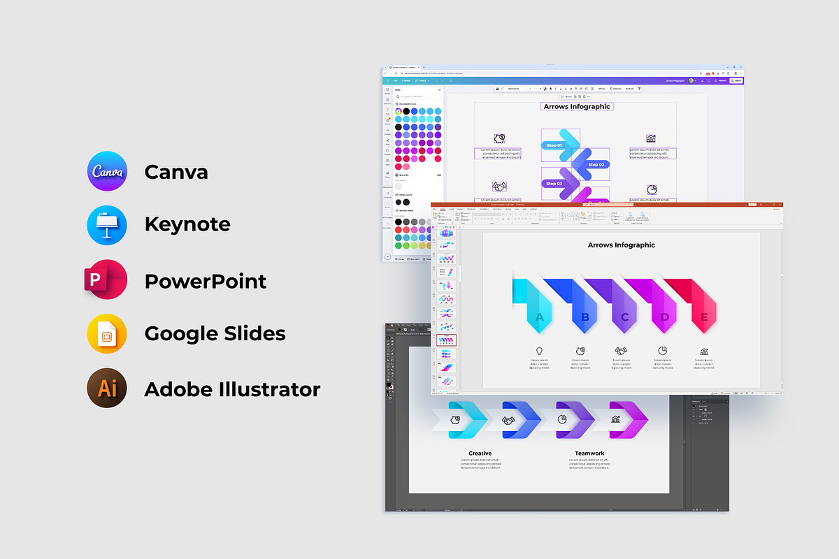 PowerPoint Presentation Template preview 4