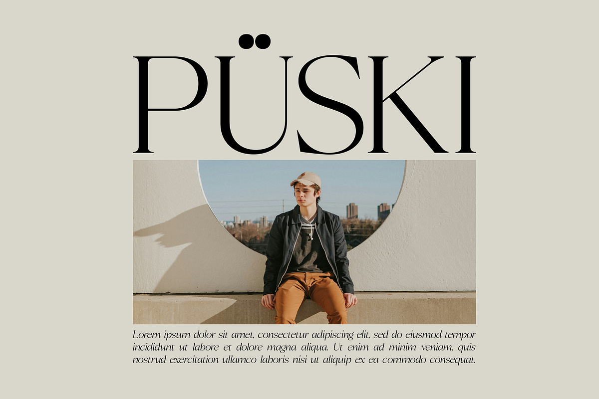 Gauzy Lumatic - Elegant Serif, a Serif Font by Marvadesign (Photo 5 of 7)