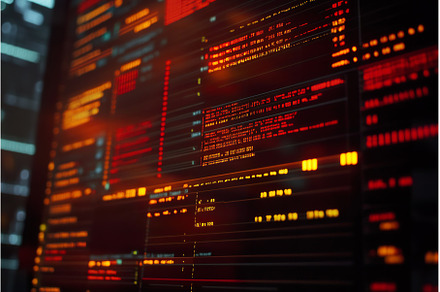 Abstract digital interface with, a Technology Photo by Lermont51
